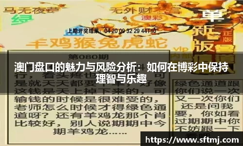 澳门盘口的魅力与风险分析：如何在博彩中保持理智与乐趣